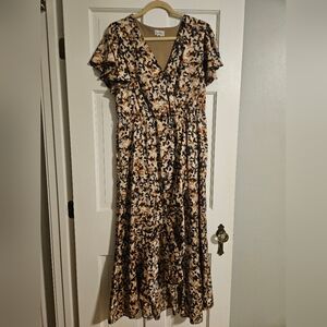 Nicole Miller Ruffle-front Dress